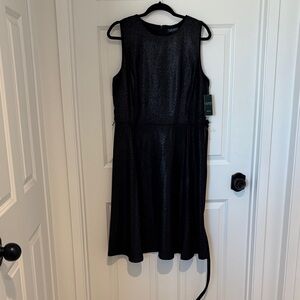 Ralph Lauren Black Midi Dress